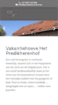 Mobile Screenshot of predikherenhof.be